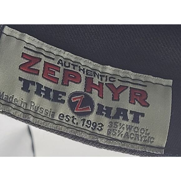 Zephyr University of Iowa Hawkeyes Fitted Cap Sz 8 NCAA Basketball Football Wool - Picture 11 of 12